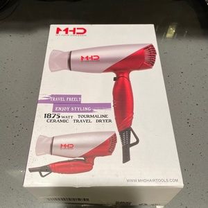 MHD 1875 watt ceramic dual voltage travel dryer